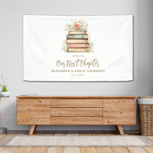 Unsere Next Chapter Storybook-Baby-Party Banner