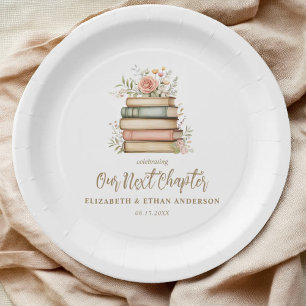 Unsere Next Chapter Storybook-Baby-Party Pappteller