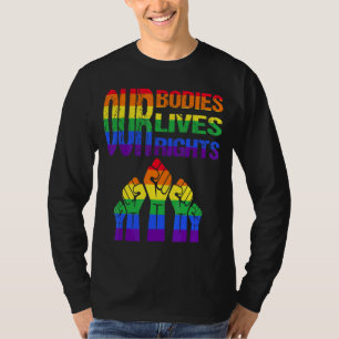 Unsere Organe leben unsere Rechte gegen Homophobie T-Shirt