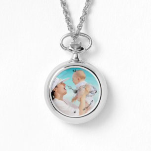 UNSERE Personalisierte Necklace Watch Armbanduhr