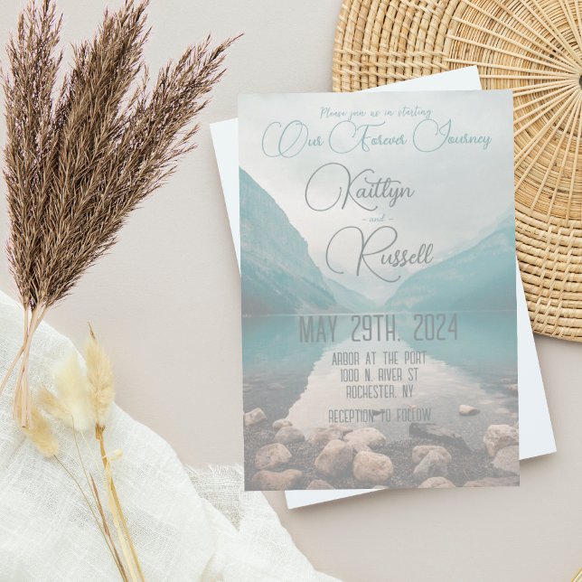 Unsere Reise für immer | Moderne Einladung zur Hoc (Von Creator hochgeladen)