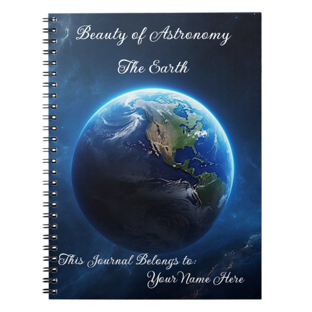 Unsere Saphire-Zuhause im Weltraum Notizblock (Vorderseite)