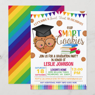 Unsere Smart Cookies Abschluss-Einladung Einladung
