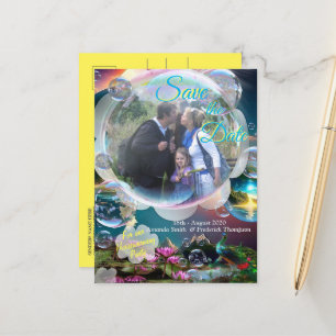 Unsere Sonne ist ein Stern und ein Giver des Leben Ankündigungspostkarte