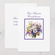 Unsere stille Beileidskarte