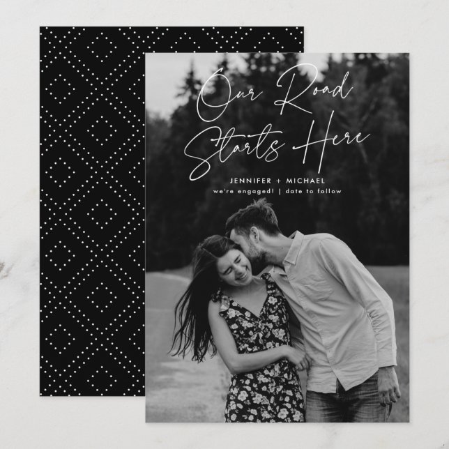 Unsere Straße beginnt hier Ankündigung von Foto Ve (Vorne/Hinten)