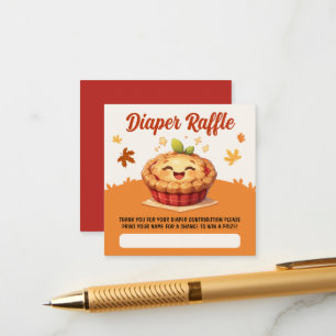 Unsere Sweet Little Süsse Pie Fall Baby Dusche Begleitkarte