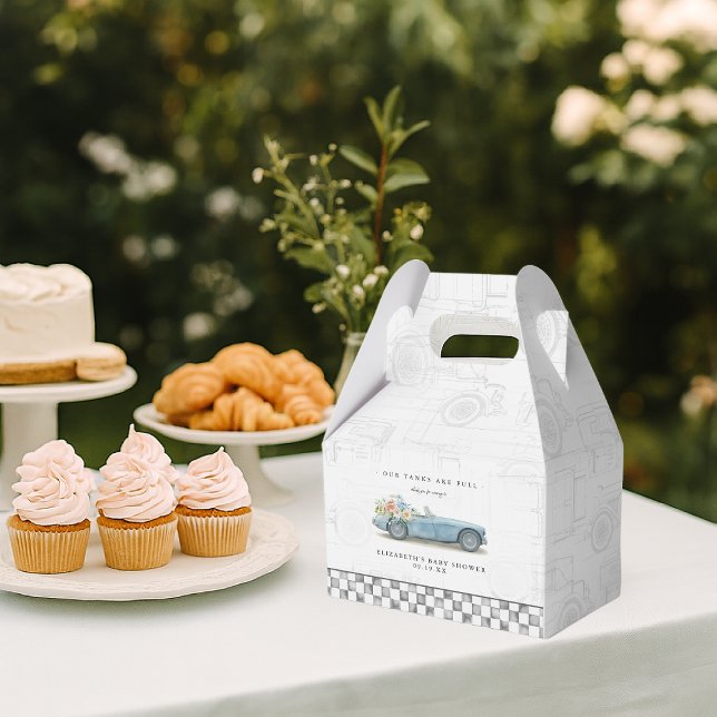 Unsere Tanks sind eine Vintage Kinderdusche Geschenkschachtel (Von Creator hochgeladen)