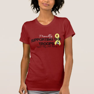 Unsere Truppen (roten Freitag) stolz, stützend T-Shirt