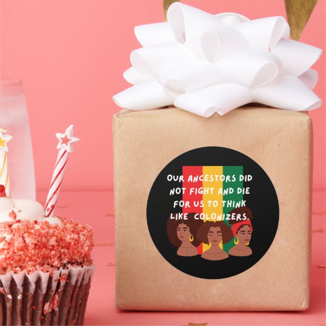 Unsere Vorfahren haben die Aufkleber des 19. Jahrh (Party)