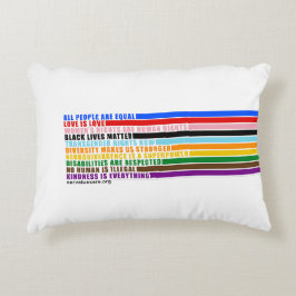 Unsere Werte sind Kissen