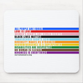 Unsere Werte sind Mousepad