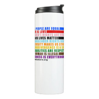 Unsere Werte sind thermisch läbler Thermosbecher