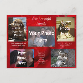 Unsere wunderschönen Fotos über Rote Rosen Postkarte