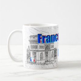 UNSERE ZUHAUSE - FRANCE Design Collection Kaffeetasse