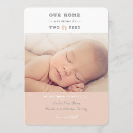 Unsere Zuhause ist um zwei Meter gewachsen Ankündigung