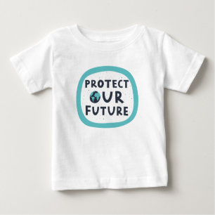 Unsere Zukunft schützen Baby T-shirt