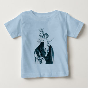 Unserer Lieben Frau auf dem Berge Karmel Baby T-Sh T-shirt