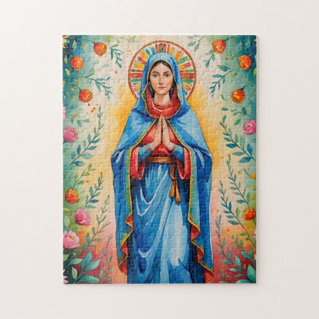 Unserer Lieben Frau von Guadalupe Puzzle (Vertikal)
