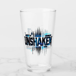 UNSHAKEN Cyberpunk Trinkglas Glas