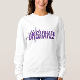 UNSHAKEN – Epilepsy Awareness Purple Day Design Sweatshirt