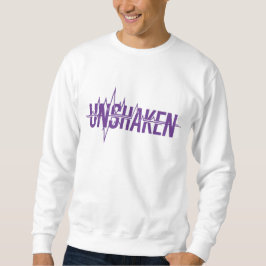 UNSHAKEN – Epilepsy Awareness Purple Day Design Sweatshirt