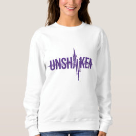UNSHAKEN – Epilepsy Awareness Purple Day Design Sweatshirt