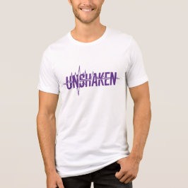 UNSHAKEN – Epilepsy Awareness Purple Day Design Tri-Blend Shirt