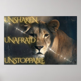 Unshaken. Unafraid. Unstoppable. Poster