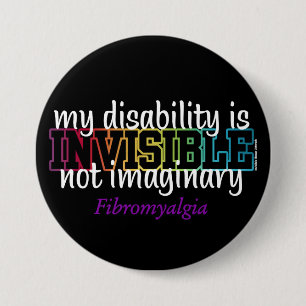 UNSICHTBAR... Fibro Button