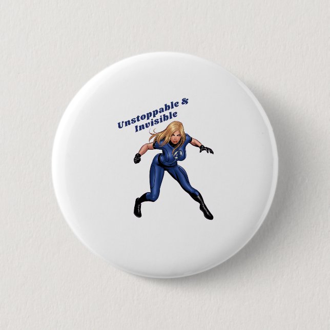 Unsichtbare Frau Button (Vorderseite)