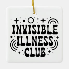Unsichtbare Krankenkasse Keramikornament