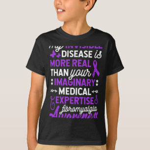 Unsichtbare Krankheiten sind wahrer T-Shirt