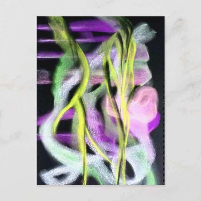 Unsichtbare Präsenz Postkarte (Vorderseite)