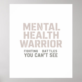 Unsichtbare Schlachten, innere Stärke Poster