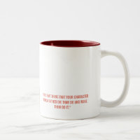 Unsichtbare Tinten-Tasse
