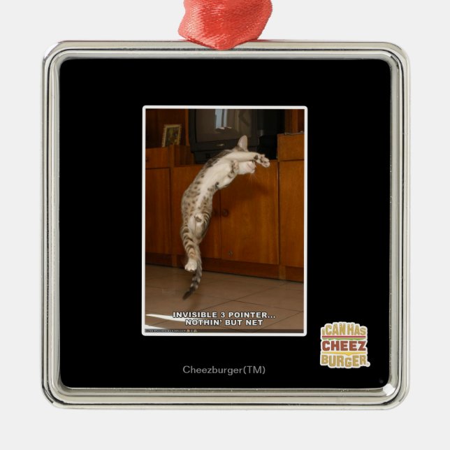 Unsichtbarer 3 Pointer Ornament Aus Metall (Vorne)