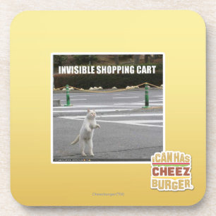 UNSICHTBARER EINKAUFSWAGEN UNTERSETZER