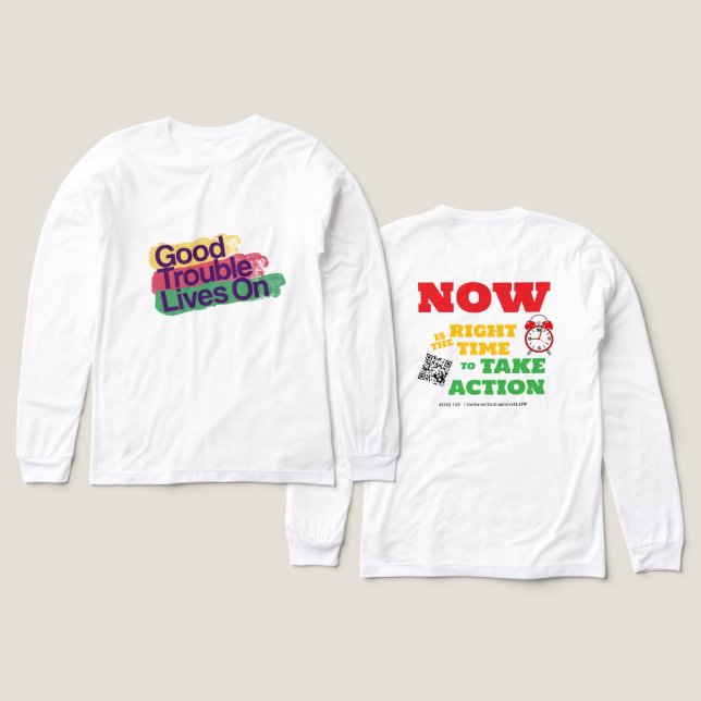 Unsichtbarer GLOW Group-T - Shirt (Design Vorderseite & Rückseite)