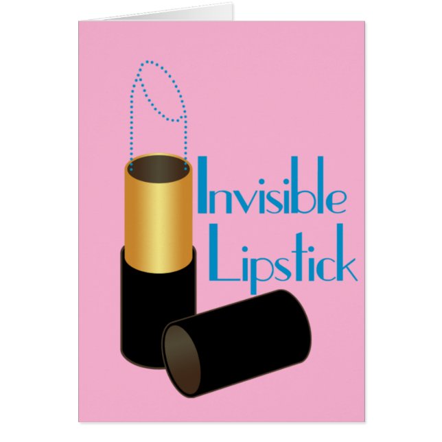 Unsichtbarer Lippenstift (Vorne)
