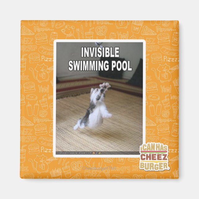 Unsichtbarer Pool Magnet (Vorne)
