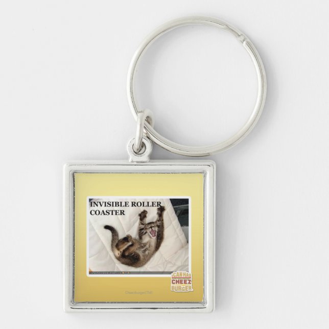 Unsichtbarer Rollen-Untersetzer Schlüsselanhänger (Vorne)
