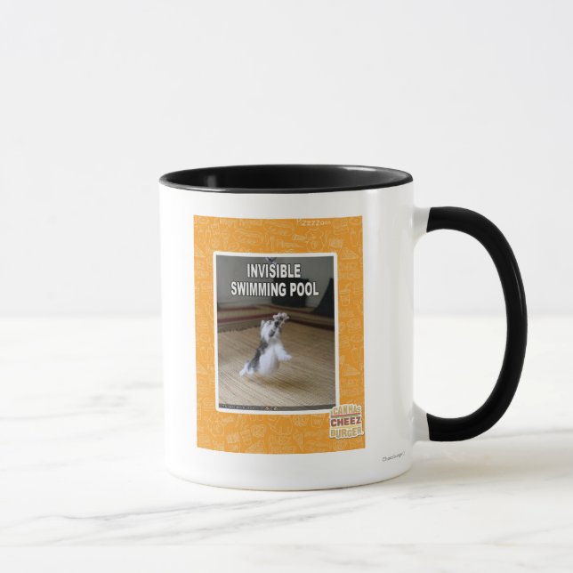 Unsichtbarer Swimmingpool Tasse (Rechts)