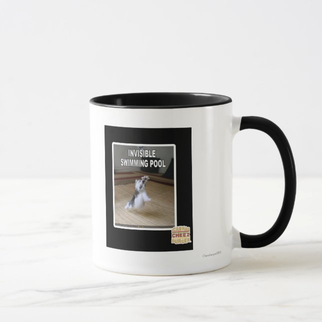 Unsichtbarer Swimmingpool Tasse (Rechts)
