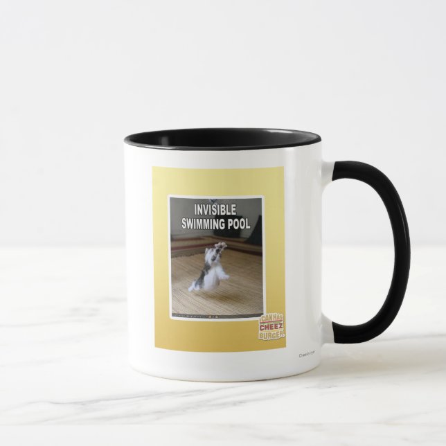 Unsichtbarer Swimmingpool Tasse (Rechts)