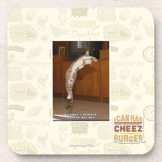 Unsichtbarer Zeiger 3 Untersetzer (Vorderseite)