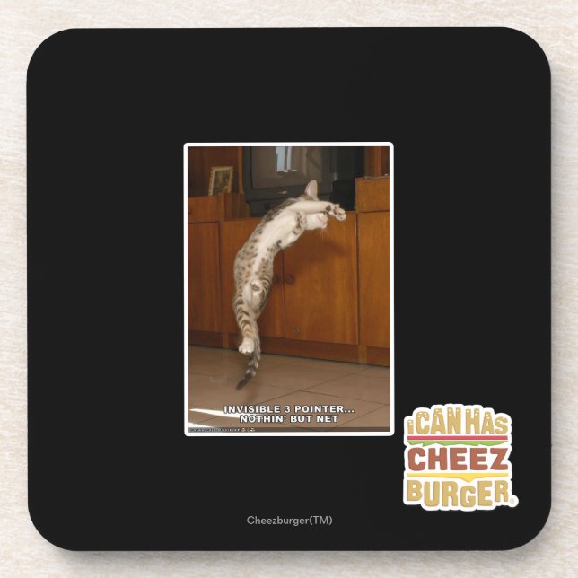 Unsichtbarer Zeiger 3 Untersetzer (Vorderseite)