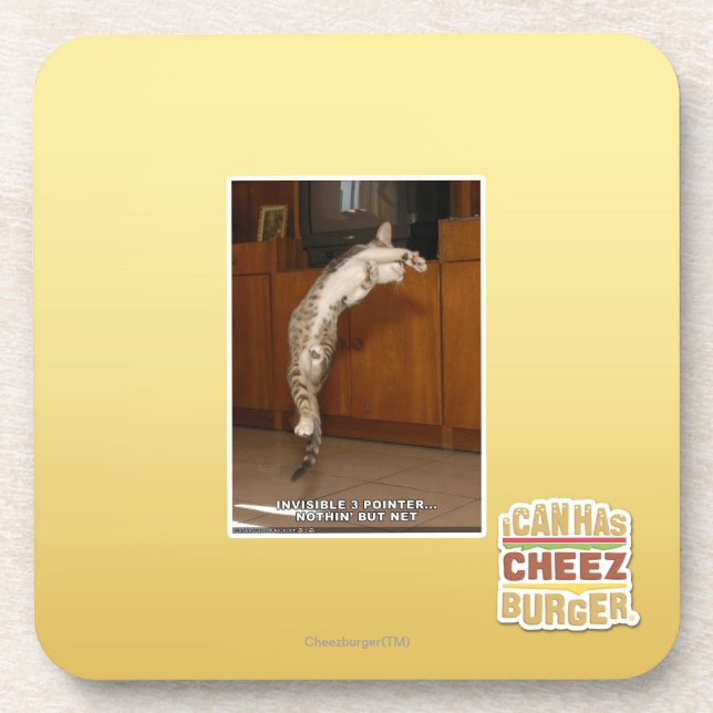 Unsichtbarer Zeiger 3 Untersetzer (Vorderseite)