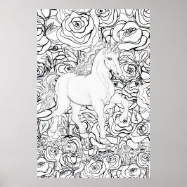 Unsichtbares Einhorn Poster