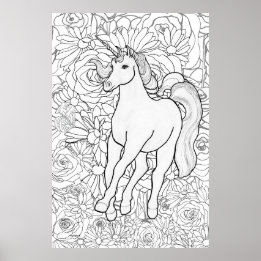 Unsichtbares Einhorn Poster